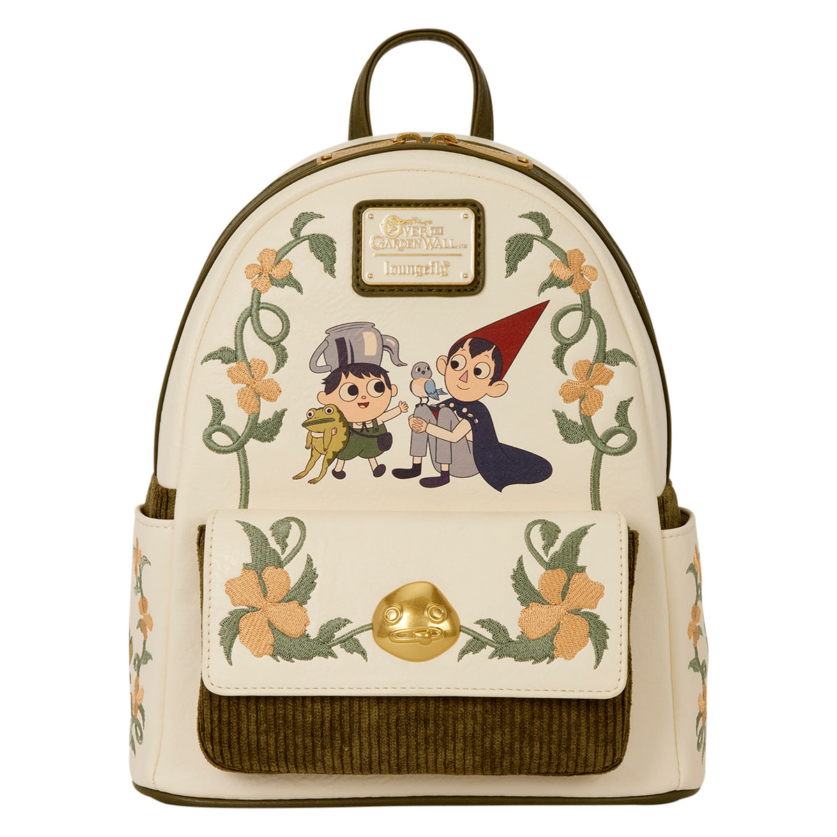 Loungefly Over The Garden Wall Pottsfield Embroidered Mini Backpack