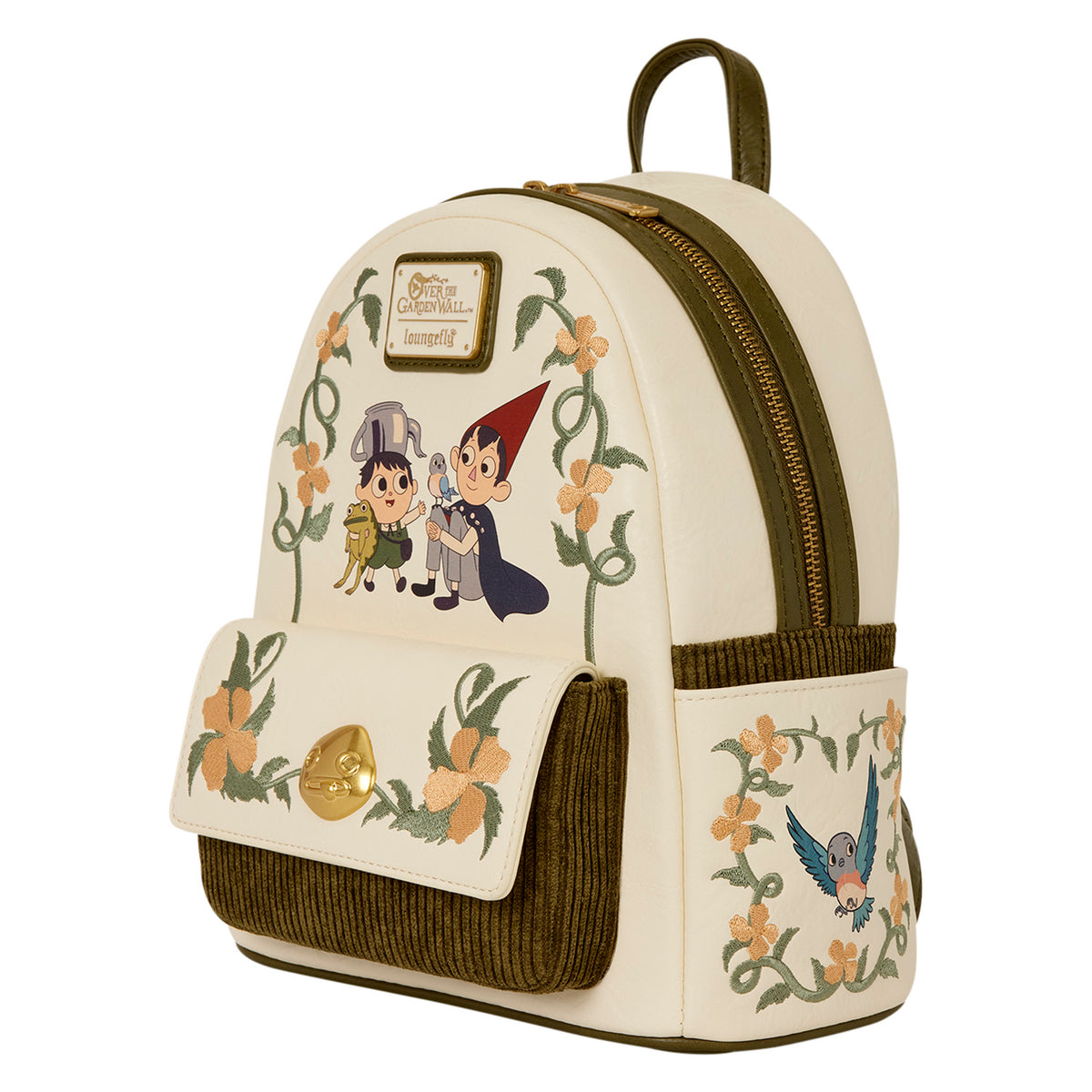 Loungefly Over The Garden Wall Pottsfield Embroidered Mini Backpack