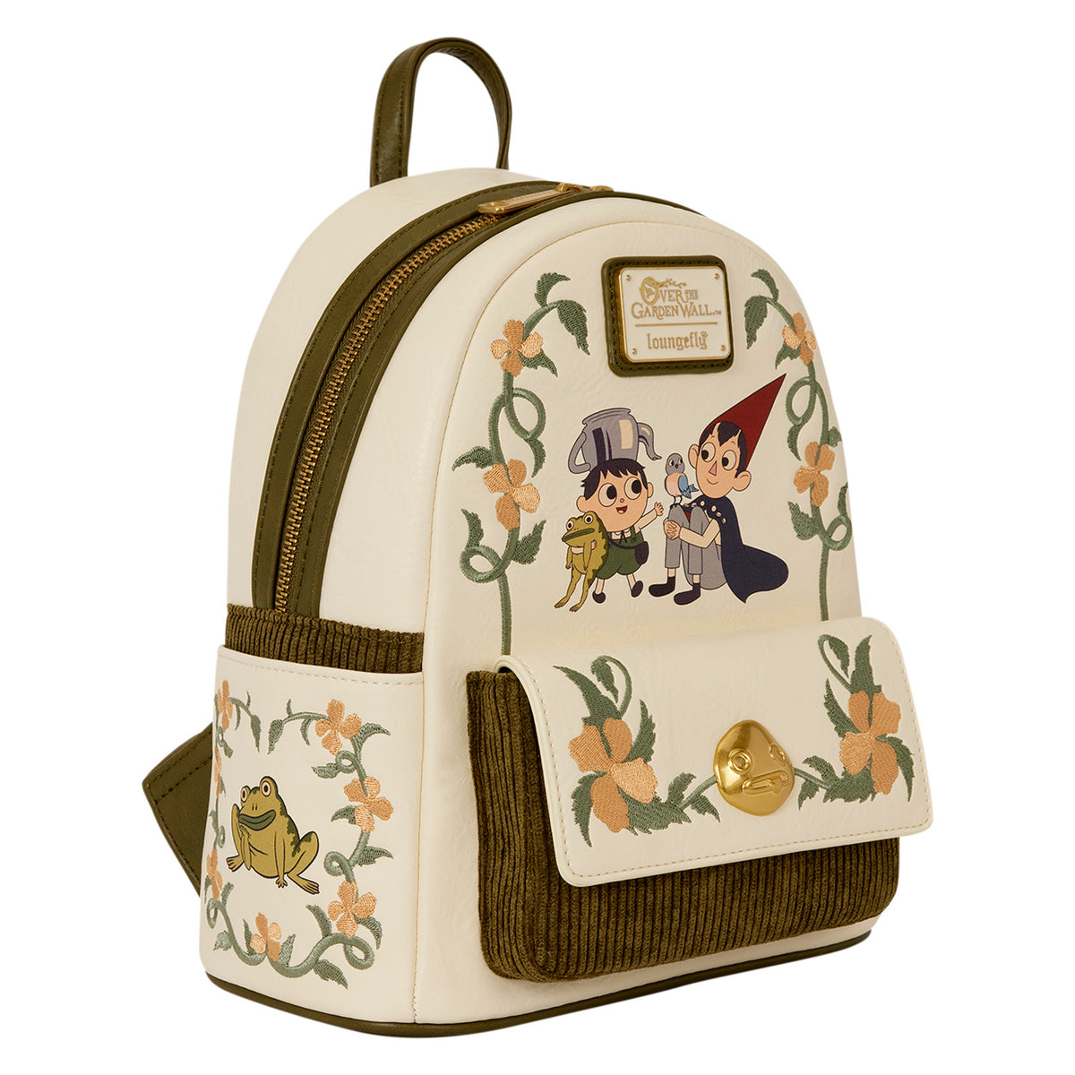 Loungefly Over The Garden Wall Pottsfield Embroidered Mini Backpack